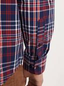 R.M.Williams - Men's Collins Shirt - Navy Red - 3XL