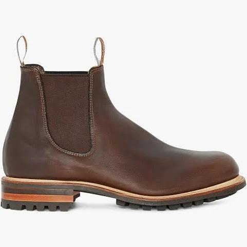 R.M.Williams - Men's Gardener Commando Boot - Dark Brown - 12G