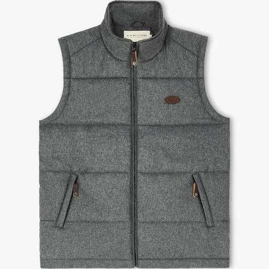 R.M.Williams - Men's Patterson Creek Vest - Charcoal - 3XL