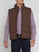 R.M.Williams - Men's Patterson Creek Vest, Chocolate (Size S)