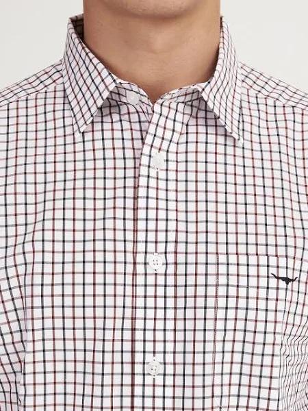 R. M. Williams Mens Collins Shirt 4XLarge