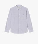 R.M. Williams Mens Collins Shirt - Navy/Burgundy/White, Navy/Burgundy/White / M