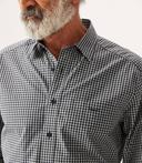 R.M. Williams Mens Collins Shirt Navy Green / 2XL
