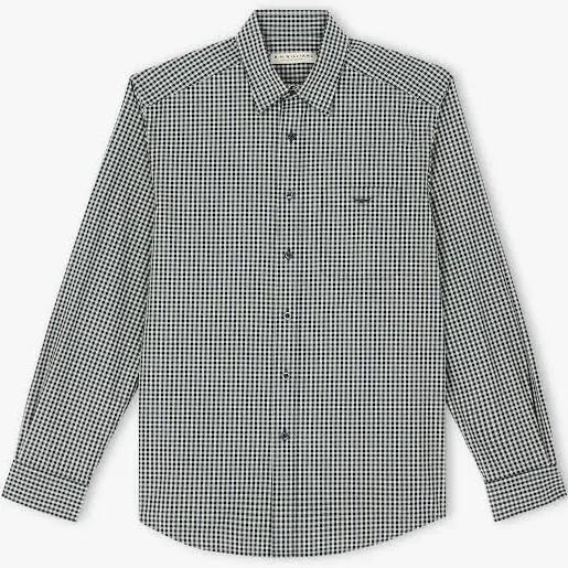 R.M. Williams Mens Collins Shirt Navy Green / XL