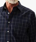 R.M. Williams Mens Collins Shirt Navy/White/Red / 2XL