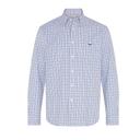 R.M. Williams Mens Collins Shirt Navy/White/Red / XL