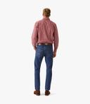 R.M. Williams Mens Collins Shirt White/Red / 3XL