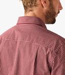 R.M. Williams Mens Collins Shirt White/Red / 3XL