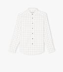 R.M. Williams Mens Collins Shirt White Red Navy / L