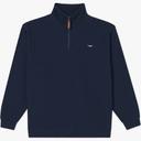 R.M. Williams Mens Mulyungarie Fleece Top - Navy, S / Navy