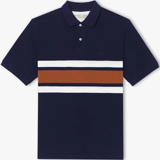 R.M. Williams Mens Rod Polo Blue / M