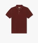 R.M. Williams Mens Rokewood Polo Burgundy / 2XL