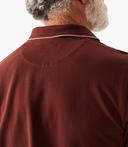 R.M. Williams Mens Rokewood Polo Burgundy / 4XL
