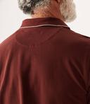 R.M. Williams Mens Rokewood Polo Burgundy / S