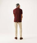 R.M. Williams Mens Rokewood Polo Burgundy / S