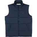 R.M. Williams Patterson Creek Vest - Navy/Burgundy, 3XL / Navy/Burgundy