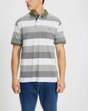 R.M. Williams Rod Polo - Green/White - XXL