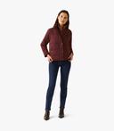 R.M. Williams Womens Woodroffe Puffer Jacket Maroon / 14