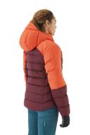 RAB Women's Infinity Alpine Down Jacket - Red Grapefruit/Deep Heather - Xs