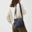 Radley London Lazuli Blue Dukes Place Leather Crossbody Bag One-Size