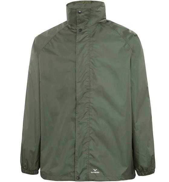 Rainbird Unisex Stowaway Jacket - 7 Colours, L / Khaki