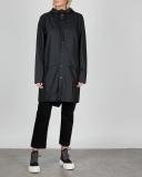 Rains Black Long Jacket