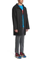 Rains Black Long Jacket