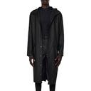 Rains Black Longer Jacket