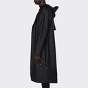 Rains Black Longer Jacket