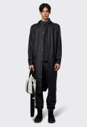 Rains Black Longer Jacket