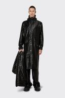 Rains Black Longer Jacket