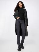 Rains Black Longer Jacket