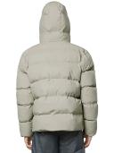 Rains Black Puffer Down Jacket