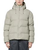 Rains Black Puffer Down Jacket