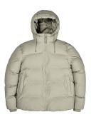 Rains Black Puffer Down Jacket