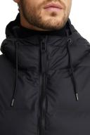 Rains Black Puffer Jacket