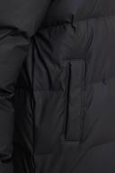 Rains Black Puffer Jacket