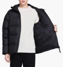 Rains Black Puffer Jacket