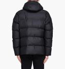 Rains Black Puffer Jacket