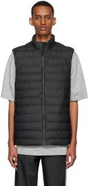 Rains Black Trekker Vest