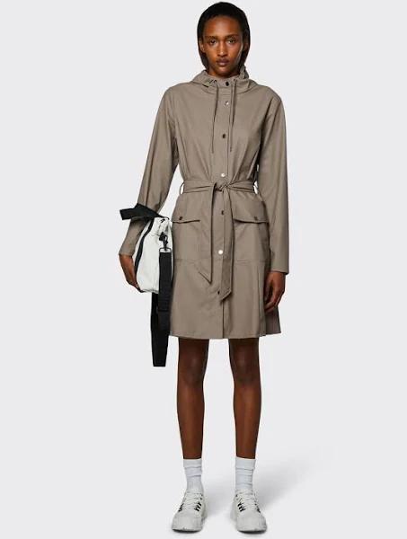 Rains - Curve Jacket - Raincoat - Taupe - M