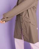 Rains Long Jacket 12020 Taupe