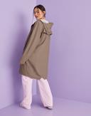 Rains Long Jacket 12020 Taupe