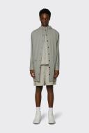 Rains Long Jacket - Cement - L - Men