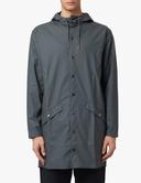 Rains Long Jacket - Slate - XS-S - Men