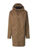 Rains Long Waterproof Jacket - Wood