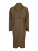 Rains Longer Jacket - Brown - M