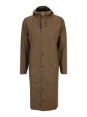 Rains Longer Jacket - Brown - XL