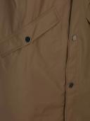 Rains Longer Jacket - Brown - XL