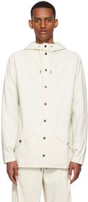 Rains off-white Polyester Jacket